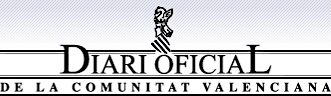 Logo del Diario Oficial de la Comunidad Valenciana