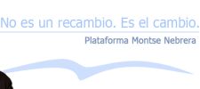 Plataforma en favor de Montserrat Nebrera
