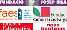 Logos de diversas fundaciones de partidos políticos