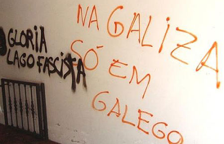 Amenazas contra la presidenta de Galicia Bilingüe