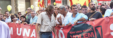 Manifestación independentista Diada 2009