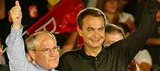 José Montilla y José Luis Rodríguez Zapatero