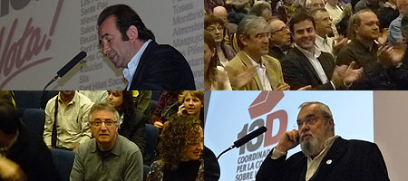 Acto de presentación del Referendo para la Independencia de Cataluña del 13 de diciembre