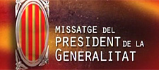 Mensaje de Fin de Año del Presidente de la Generalidad, José Montilla