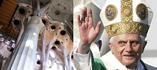El Papa Benedicto XVI y la Sagrada Familia