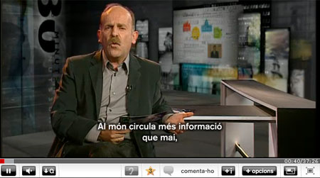 TV3 incorpora subtítulos en catalán a sus vídeos en internet