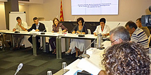 Reunión de la Mesa de Ciudadanía e Inmigración (foto: Generalidad de Cataluña).