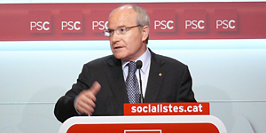 Montilla no será diputado autonómico y abre el periodo de su sucesión al frente del PSC