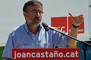 El alcalde de San Celoni, Joan Castaño (PSC).