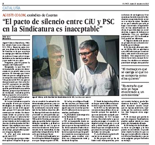 Entrevista a Agustí Colom, en 'El País'.